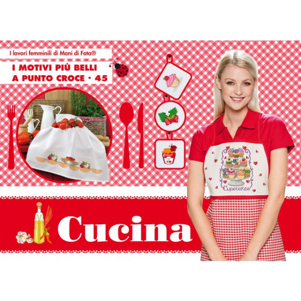 I Motivi più Belli a Punto Croce 45 - Cucina